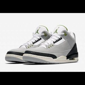 Nike Air Jordan Retro 3 Chlorophyll Smoke Grey